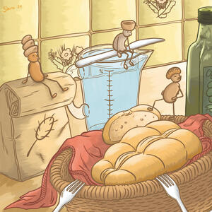 Pane Ticinese © LoShiro & Toasty Bread Zine